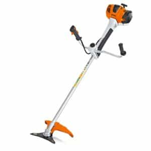 Orange and black Petrol Brush Cutter